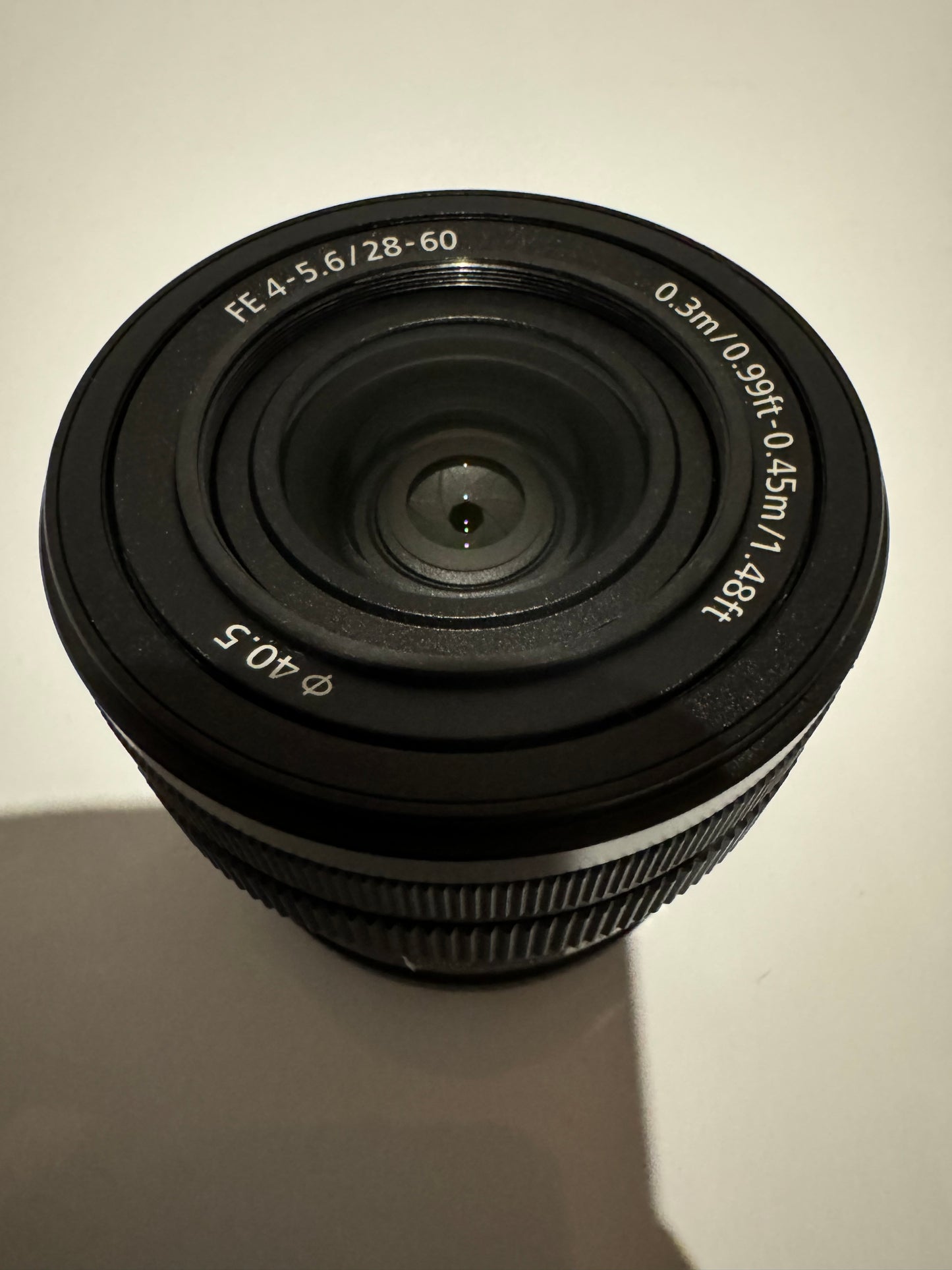 SONY FE 28-60mm F/4-5.6 SEL2860 (for SONY E mount) -Near Mint-