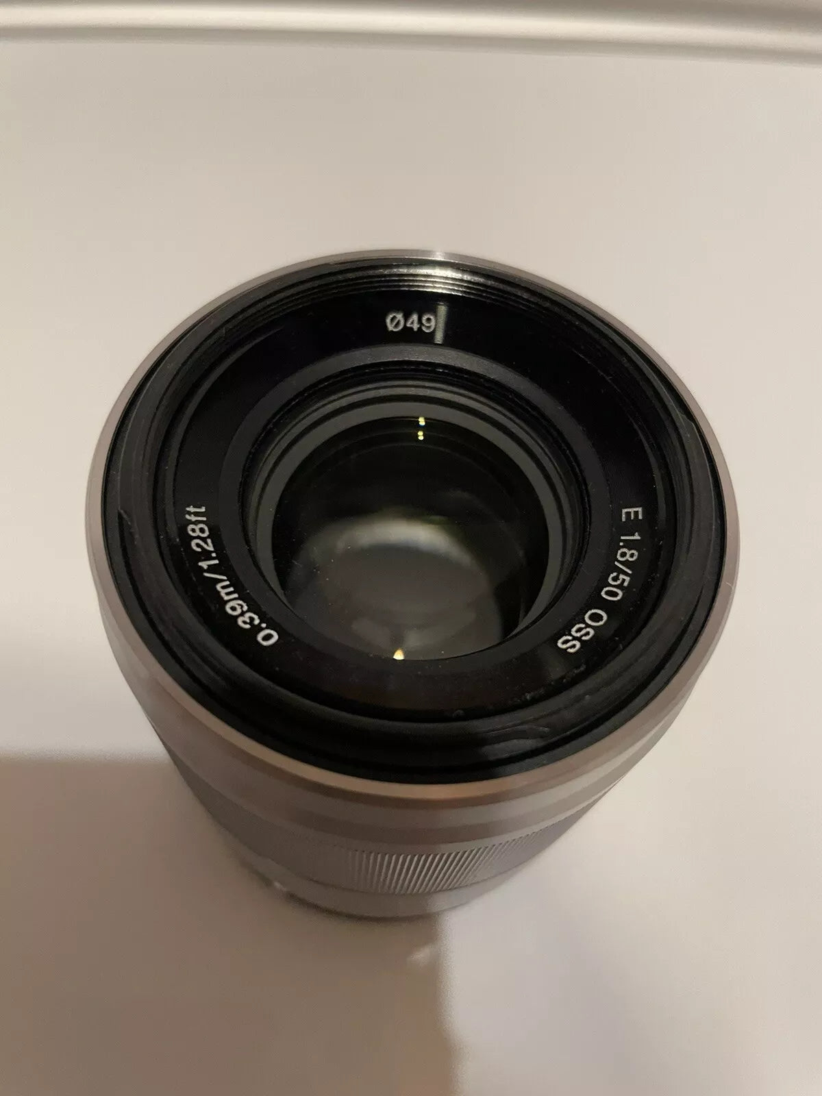 Sony E 50mm f/1.8 For Sony E-Mount Silver SEL50F18  [Near Mint]