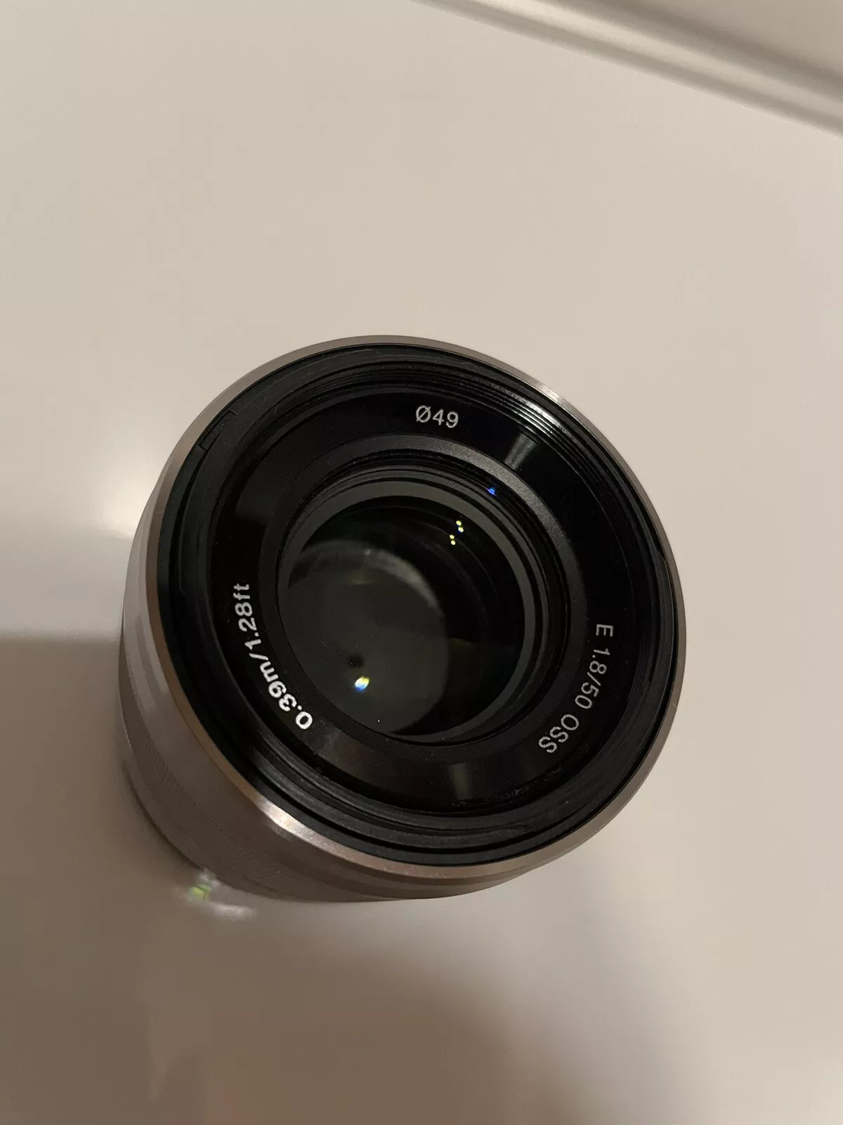 Sony E 50mm f/1.8 For Sony E-Mount Silver SEL50F18  [Near Mint]