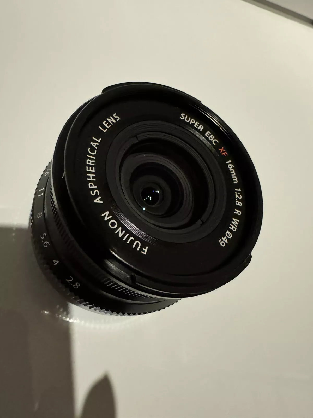 FUJIFILM Fuji Fujinon XF 16mm F/2.8 R WR Black Near Mint