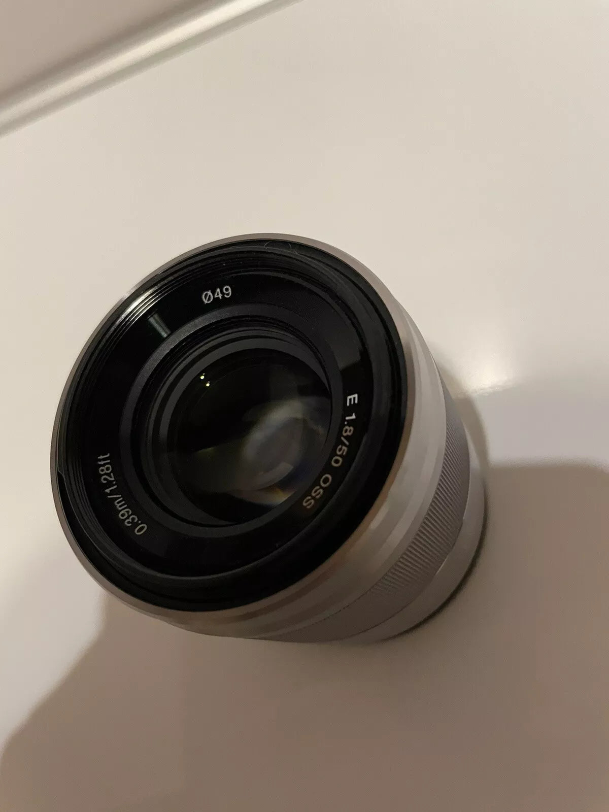 Sony E 50mm f/1.8 For Sony E-Mount Silver SEL50F18  [Near Mint]