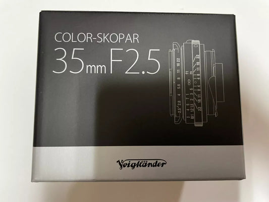 Voigtlander COLOR SKOPAR 35mm F2.5 P II VM for Leica M New