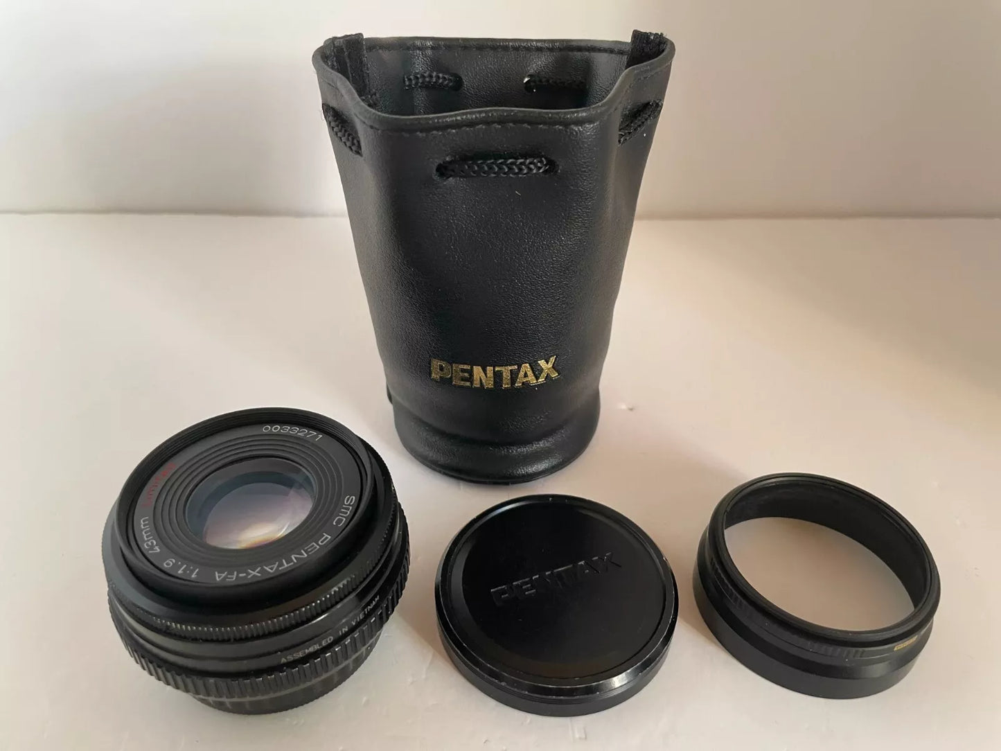 [Excellent] Pentax smc PENTAX-FA 43mm f/1.9 Limited BLACK for Pentax K