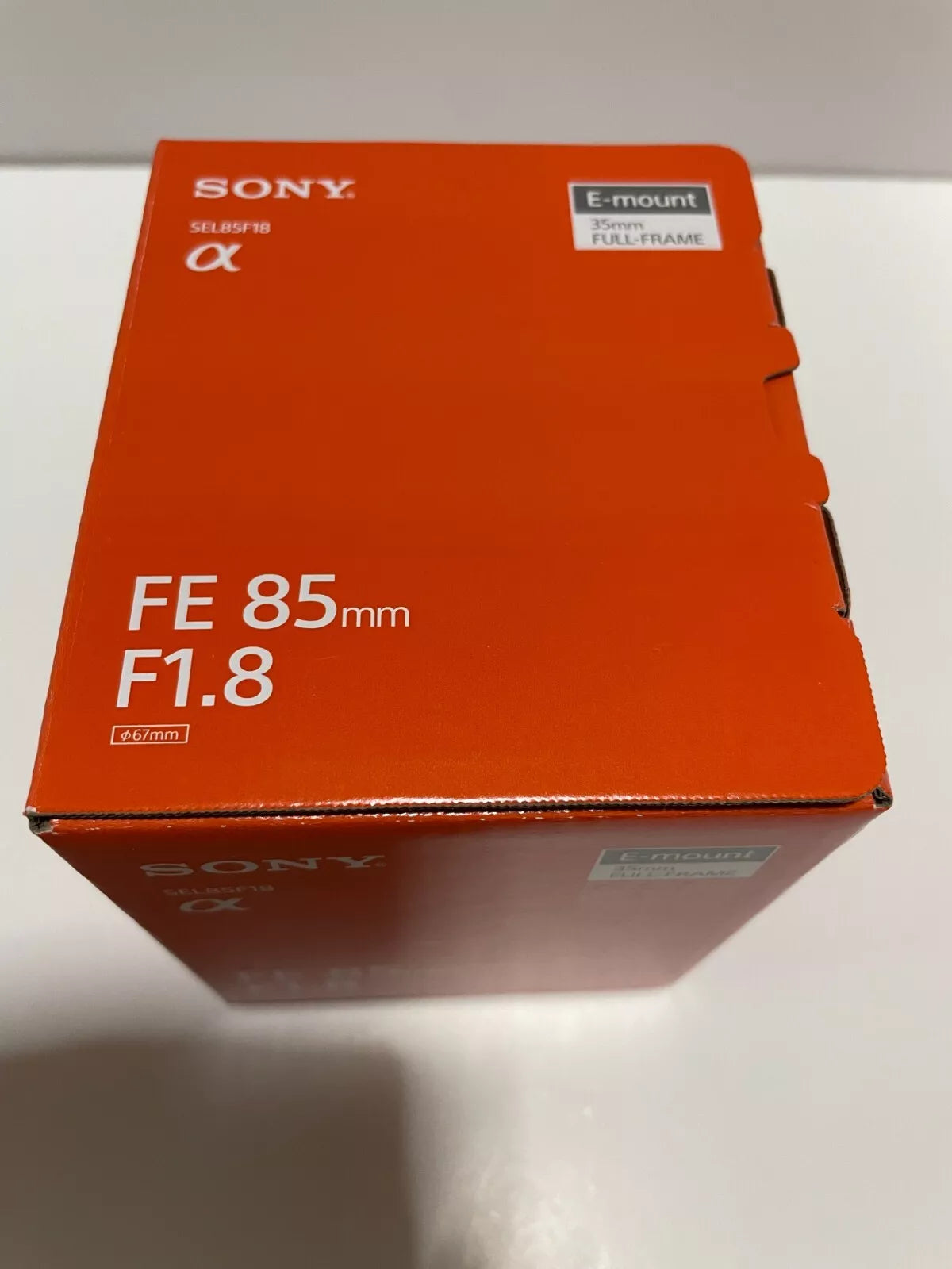 SONY FE 85mm F/1.8  Full Flame Lens E-mount SEL85F18